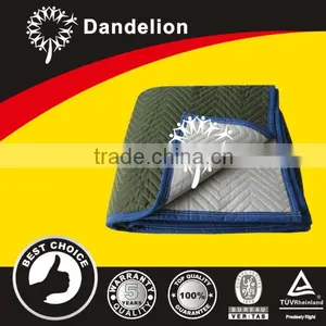 Premium Moving Blankets Black/Gray 4-Pack | 80 Lbs thumbnail-1