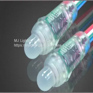 5V 12mm RGB Led Light Pixel Lamp 50pcs/String 0.3W DC5V IP67 Outdoor 3D Letter Signage Made In China thumbnail-2