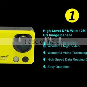 1920x1440P@30fps 2K Waterproof WIFI Sport Camera X5 With 170 Degree Wide Angle, Slow Motion/Time Lapse & RF Remote Control thumbnail-1