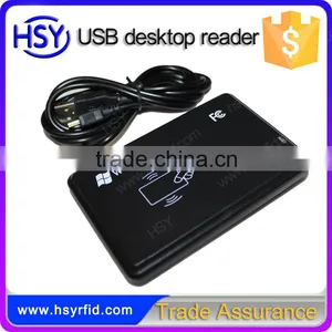 HSY-U183 Reading Card Gate Opener Desktop RFID 125khz Reader USB Port thumbnail-1