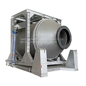 6 Tons Natural Gas Rotary Furnace， Rotary Furnace With Good Quality thumbnail-4