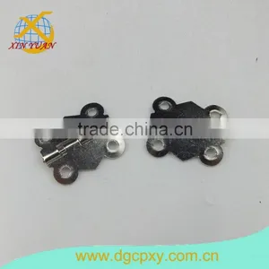 Small Bicolor Butterfly Shape Quadripuntal Metal 180 Degree Concealed Hinge thumbnail-2