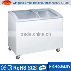 Supermarket 600L Glass Door Chest Freezer With Lock thumbnail-5