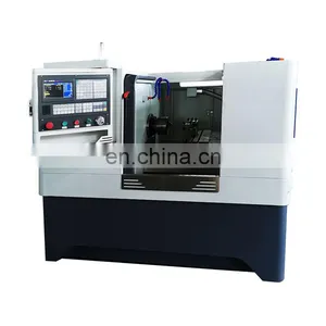 HT32 Flat Bed Double Linear Guides Horizontal CNC Lathe With High Precision thumbnail-1