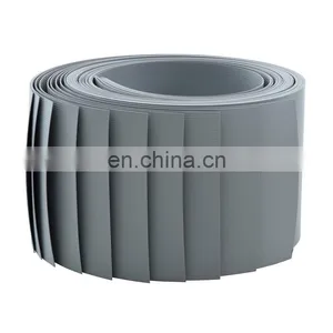 Ral7040 Privacy Screen Garden Protection 4.7cmx50m Vertical Grau Pvc Hard Strip Fence With Clips thumbnail-1