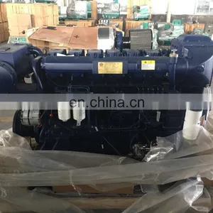 High Quality 450hp 2100rpm Weichai WP12C450-21 Diesel Marine Engine thumbnail-5