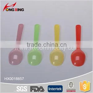 Assorted Jelly Candy Color BPA Free Plastic Bady Spoon thumbnail-4