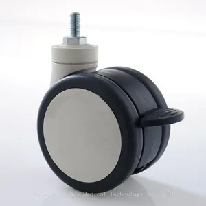 Heavy Duty Hospital Bed Caster Wheels, Medical Imaging Equipment and Vehicle Nylon Trolley Castor Wheel thumbnail-4