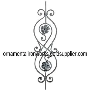 Ornamental Iron Balusters for Home Metal Stair Decoration thumbnail-3