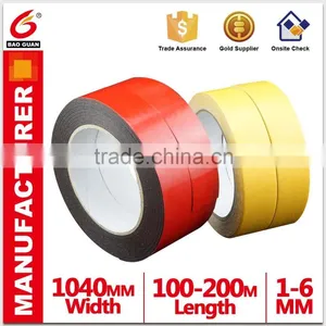 Red Skin Single Water Glue/hotmelt/solvent Adhesive Eva Foam Tape For Post Hook thumbnail-1