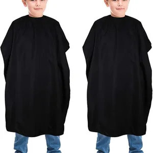 Kids Haircut Barber Cover Hair Salon Cape Waterproof Hair Cutting Cape 47.3 x 31.5 Inch (Classic Pattern) thumbnail-1