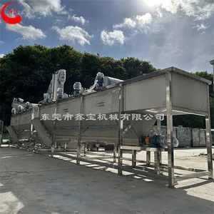 Heavy-Duty Plastic Sink-Float Separation Washing Tank for HDPE/PP Recycling thumbnail-1
