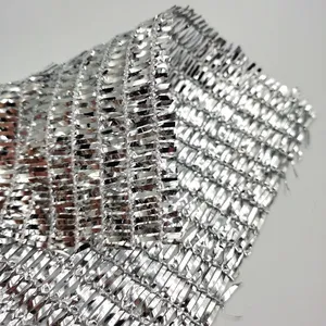 Silver Color Light Diffusing Aluminum Net Shade Cloth Sun Shade Netting Shade Mesh for Summer Outdoor Use thumbnail-4