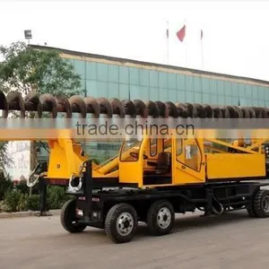 Crawler and Trailer Available! HF-360 Micro Pile Auger Drill Machine thumbnail-1