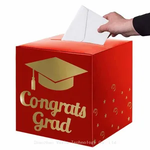 Factory Direct Graduation Card Box Sets - With Signature Board Graduation Card Box, Event Rental Kits thumbnail-4