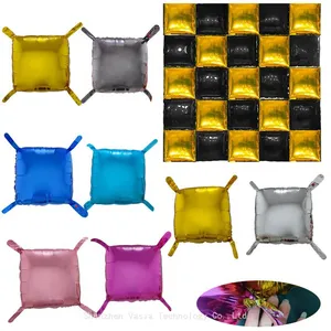 Square Foil Balloon Background Wall Kits - Double-Sided for Openings & Anniversaries, Party Decor thumbnail-1