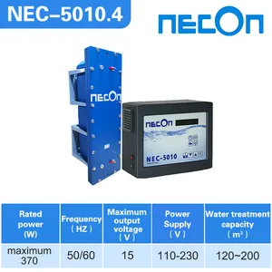 NEC-5010, Villa Swimming Pool Copper Silver Ion Disinfection Equipment, 100% Chemical Free Swimming Pool Water Treatment Equipment thumbnail-4