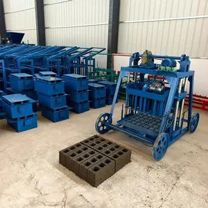 Load-bearing Bricks Machine Construction Field Cement Concrete Hollow Block Clay Brick Making Machine thumbnail-6