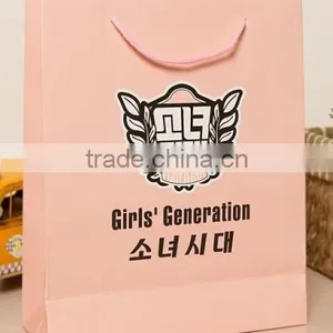 Pink Girls Favorite Recycled Paper Gift Bag thumbnail-1