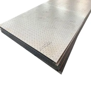 Chequered Sheets Steel Plate / Checkered /diamond/chequer A36 S335 SS400 SAE 1006 Hot Rolled Carbon Steel From China thumbnail-5