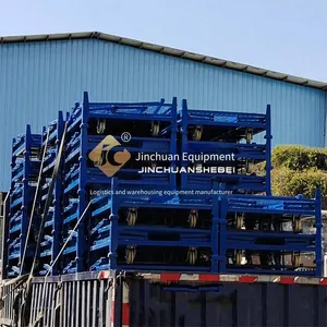 Jinchuan Non-standard Folding Mesh Cage Cart, Customizable Design, Ventilated and Visible, Flexible Movement, Highly Adaptable thumbnail-1