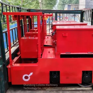Underground Transportation Traction Electric Locomotives, Battery and Lithium Battery Locomotives Are Supplied in Batches, With Resistance Speed Regulation and High Configuration thumbnail-3