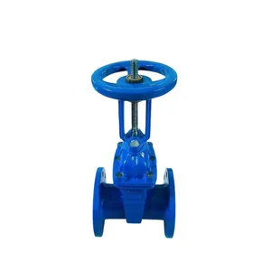 Resilient Seated Ductile Iron Gate Valve Soft Seal Globe Check Non Return Valve Z41X-16Q thumbnail-1