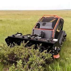 Vigorun MTSK1000 Crawler Mower 4 KM/H Operational Speed One Robotic Lawn Mower Robot Cutter thumbnail-2