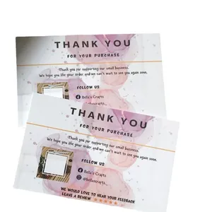 Hot Sale Customized Paper Thanks Giving Card thumbnail-1