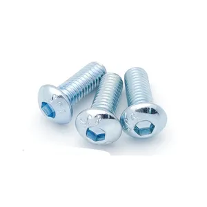 China Fastener ISO 7380 M3 M4 M5 M6 M8 304 Stainless Button Head Allen Bolt thumbnail-2