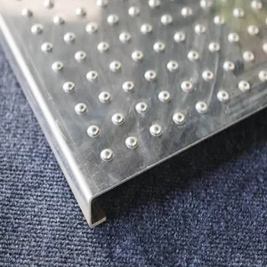Traction Tread Plank Grating Dimple Perforated Metal With Round Hole Anti Skid Plate for Flooring Walkway thumbnail-5