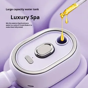 Factory Sales Anti-static Hair Brush 2-in-1 Hair Mist Brush Detangles Refreshes and Smooths Hair Comb Hair Massage Brush thumbnail-2