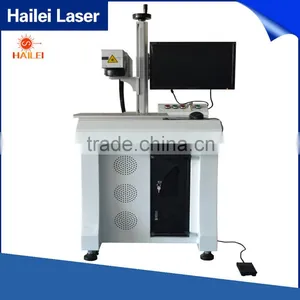 Hailei Factory Marking Machine 20W Marking Machines Manufacturers Pneumatic Marking Machine thumbnail-2