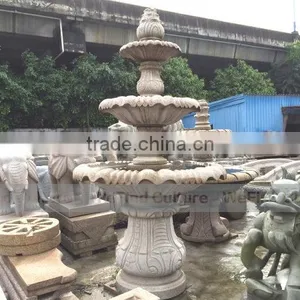 Artificial Landscape Round Stone Waterfall Fountain for Garden thumbnail-2