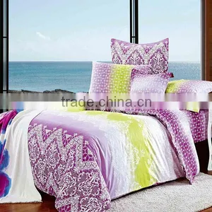 Pigment Print Geometry Bedding Cotton Duvet Cover Bed Set thumbnail-1