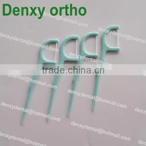Manufacturer High Quality Orthodontic Products Orthodontic Mini Tooth Shape Dental Floss Keychain thumbnail-1
