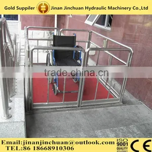 250kg Disable People Manual Platform Lift/Old People Construction Vertical Platform Lift thumbnail-1