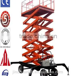 1.35~11m, 0.3 Ton Scissor Lift Platform for Wheelchair /mobile Lift Platform /stationary Scissor Lift Platform thumbnail-4