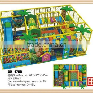 Children Indoor Playground Naughty Castle thumbnail-1