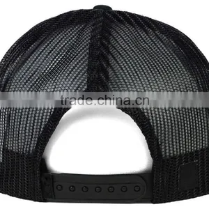 High Quality Factory Customized Sponge Hat 5 Panel Screen Printing Flat Brim Trucker Caps thumbnail-4