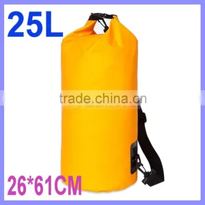 25L 26*61CM High Strength Waterproof Fabric Outdoor Travel Bag Swimming Drifting Storage Bag thumbnail-1