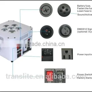 Led Wireless Display Lighting dj Led Par Light Effects thumbnail-3