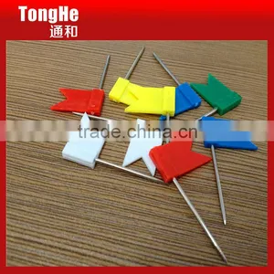 Colorful Decorative Plastic Flat Flag Pins for Gifts thumbnail-6