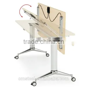 Office Furniture Steel Metal Folding Table for Training Meeting thumbnail-6