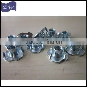 4 Prong Furniture Insert t Nuts m8 (DIN1624) thumbnail-6