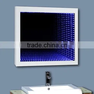 CE IP44 3D Bathroom Fancy LED Infinity Mirror thumbnail-4
