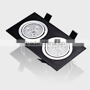 2 Light LED Ceiling Light Grille Lamp 6w 10W 14w 18w 24w 30w 36w LED Downlight thumbnail-2
