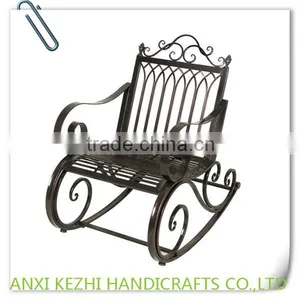 KZ150053 Metal Frame Patio Rocking Chair thumbnail-1