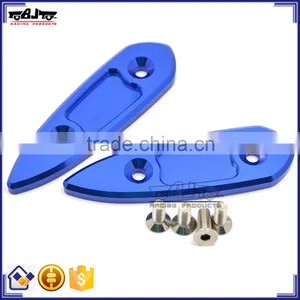 Aftermarket CNC Aluminum Motocross Mirror Hole Cap For Yamaha Yzf-R3 Yzf-R25 thumbnail-1