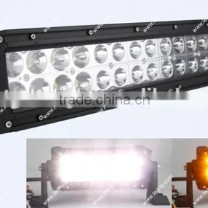 High Quality 120w Amber and White LED Light Bar 21.5 Inch LED Offroad Light Bar for Jeep, 4WD, 4X4, Boat thumbnail-1